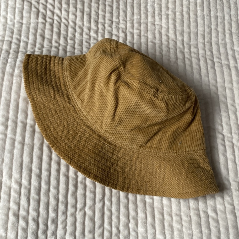 J. Crew Corduroy Bucket Hat in Carmel